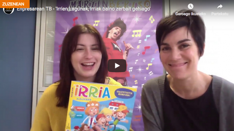 Irrien Lagunak: haur sortzaile, zoriontsu eta euskaldunak hezteko proiektua